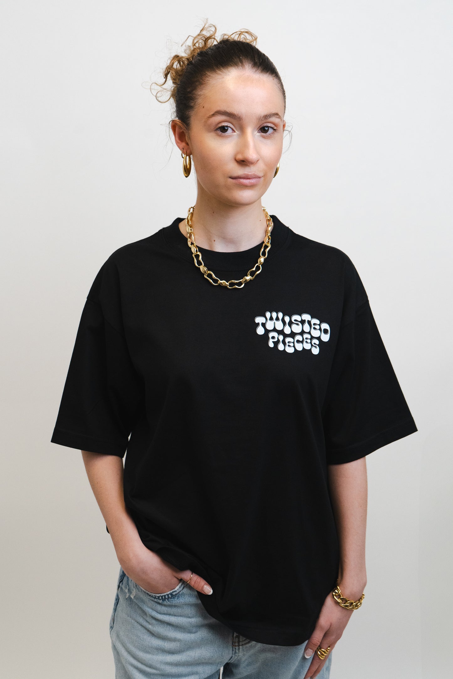 SIGNATURE TEE "BLACK"