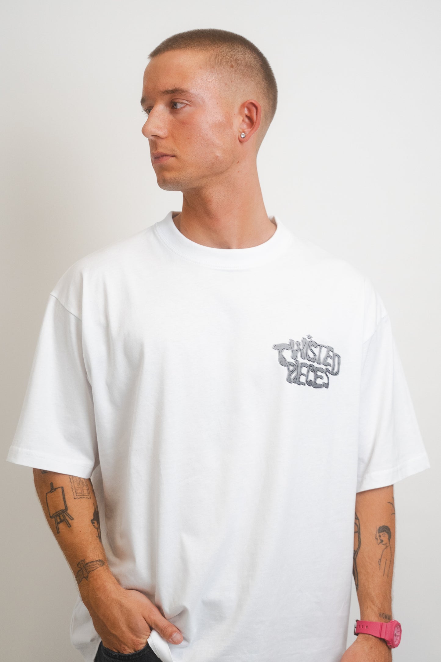 PIXEL TEE "WHITE"