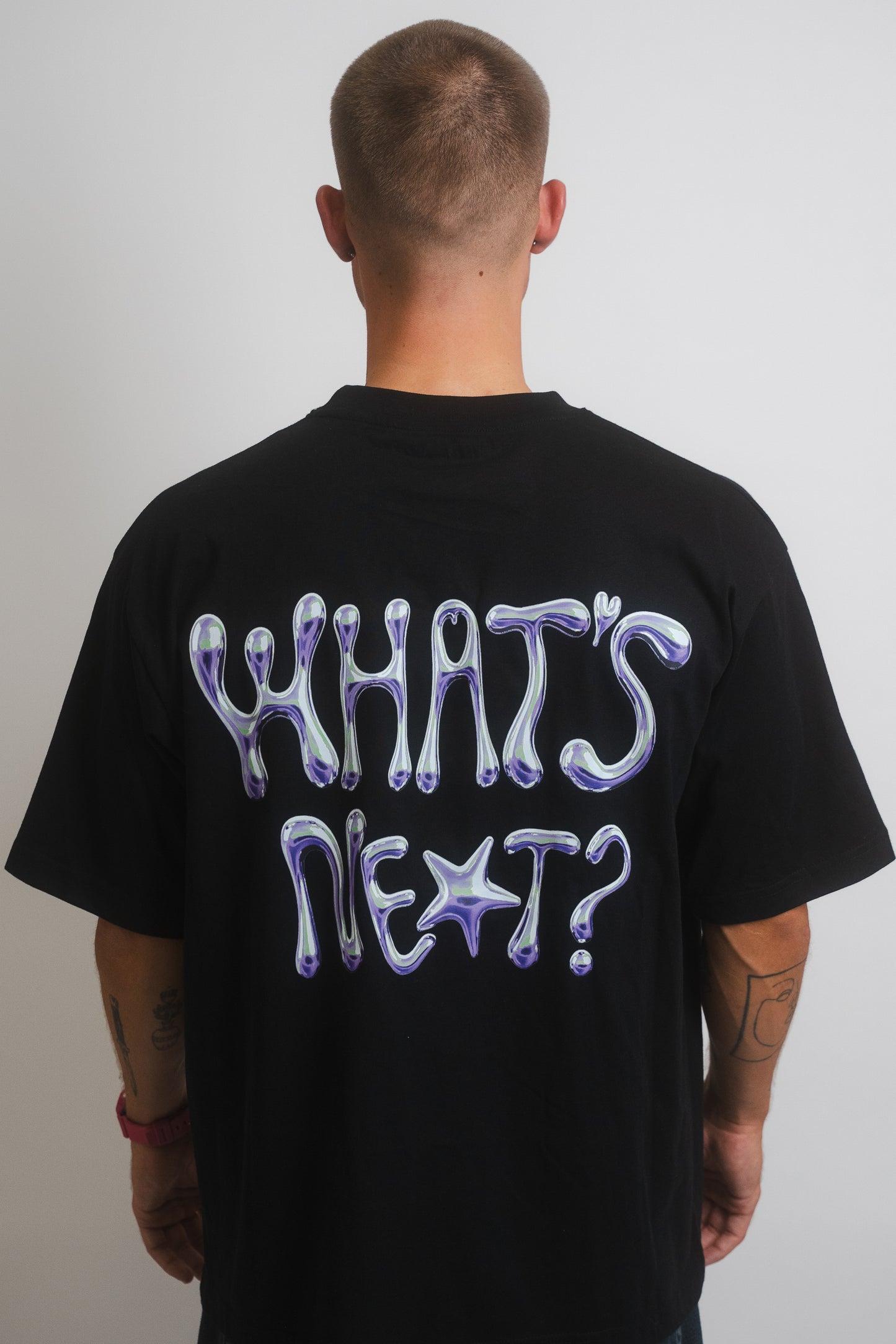 WHAT'S NEXT TEE "BLACK"