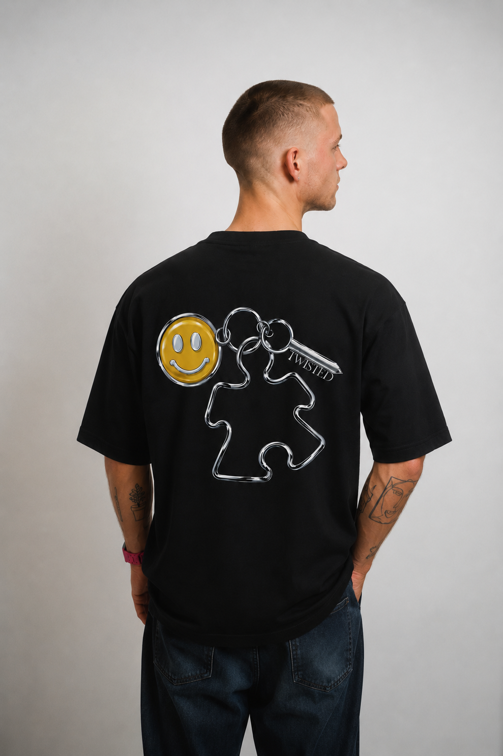 Lost & Found T-shirt – Sort