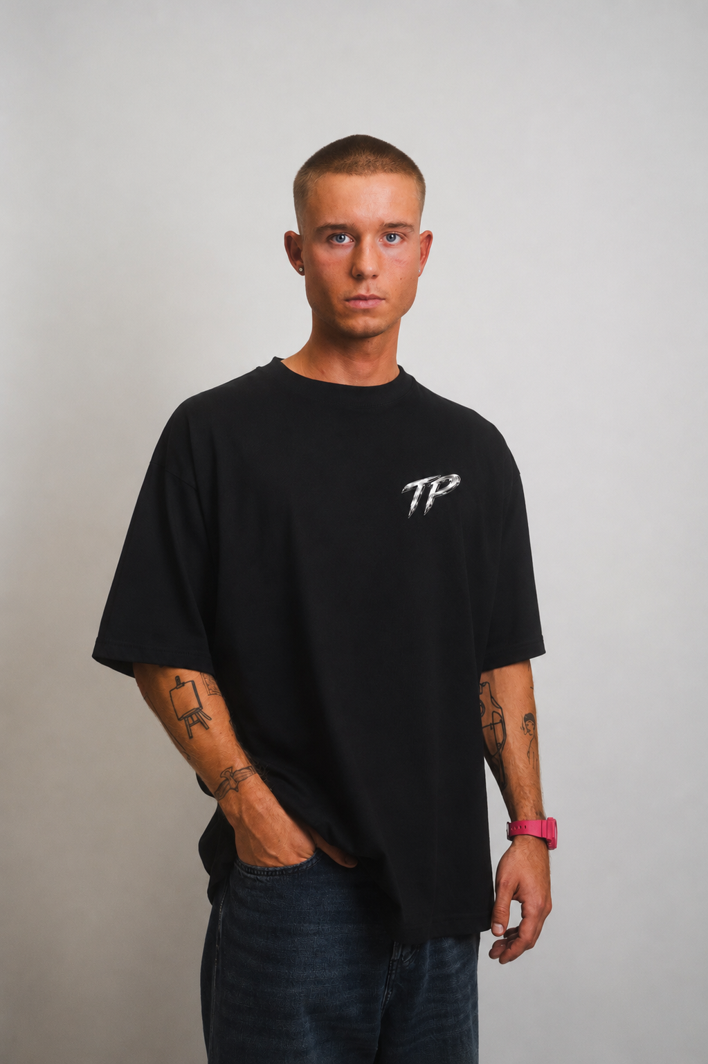 Lost & Found T-shirt – Sort