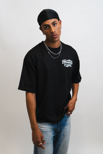 SIGNATURE TEE "BLACK"