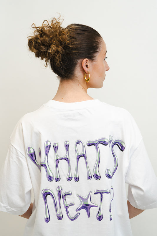 WHAT'S NEXT? TEE "WHITE"