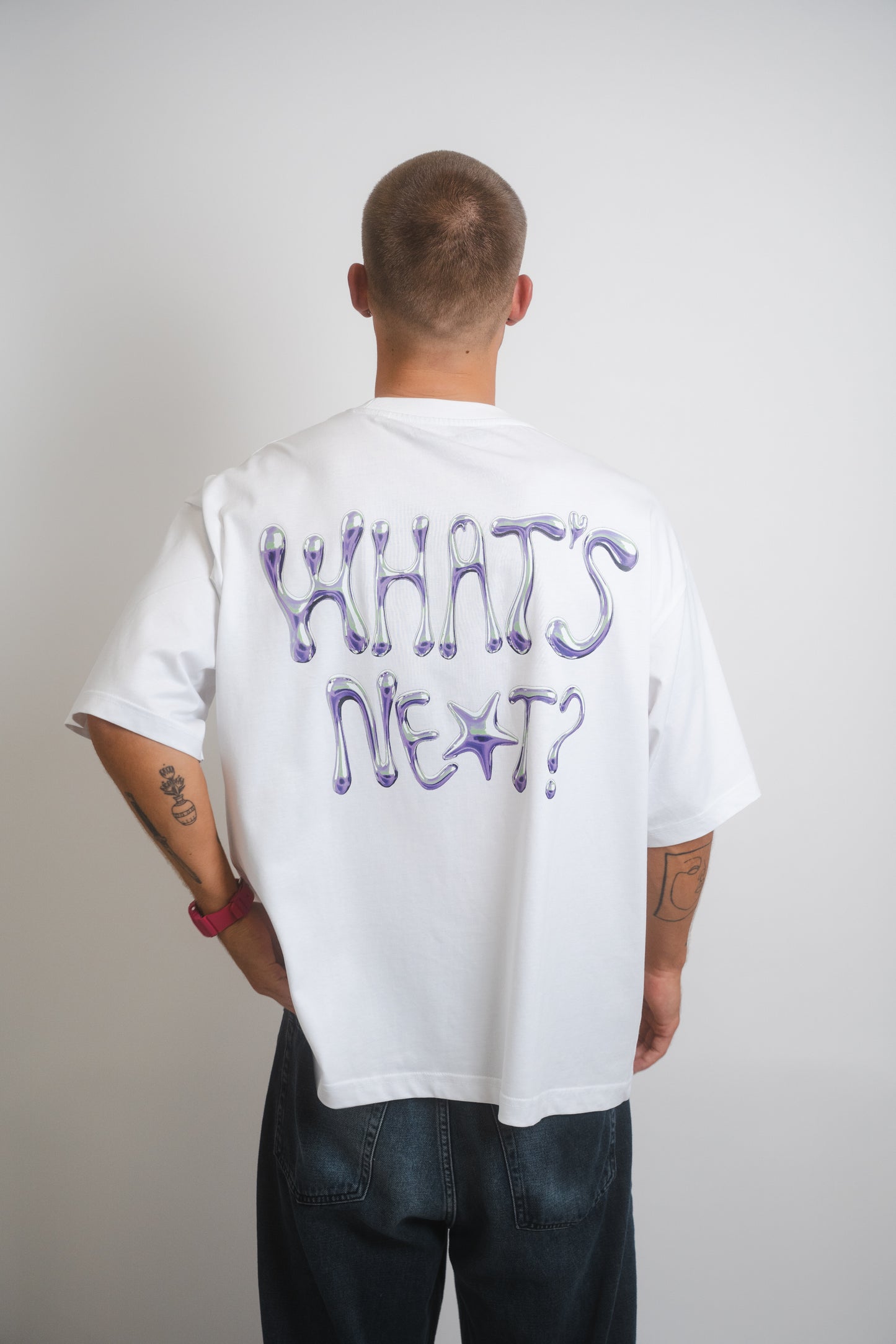 WHAT'S NEXT? TEE "WHITE"