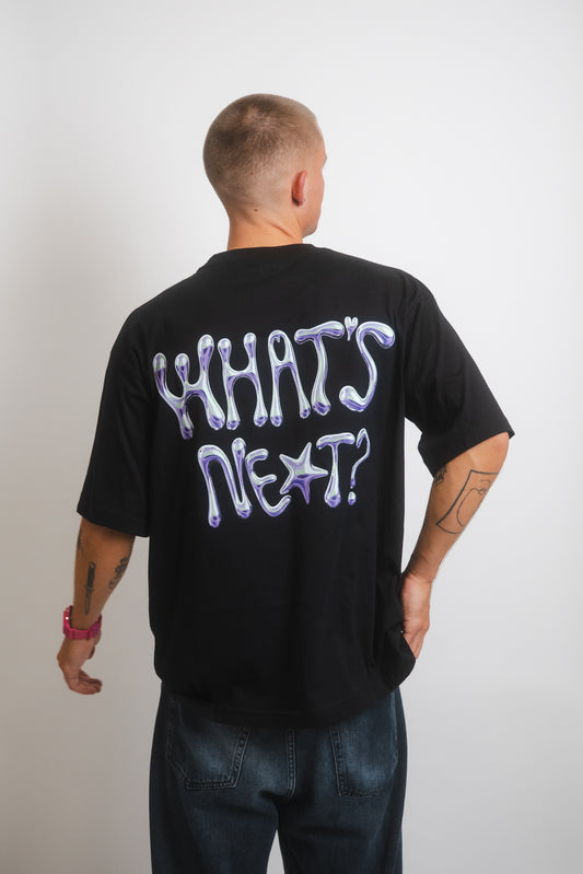WHAT'S NEXT TEE "BLACK"