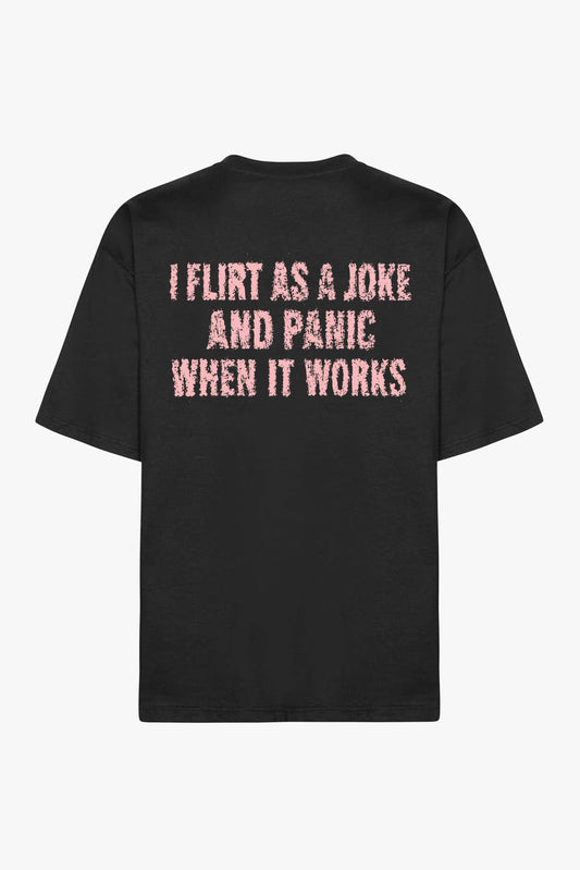 Panic T-shirt - Sort