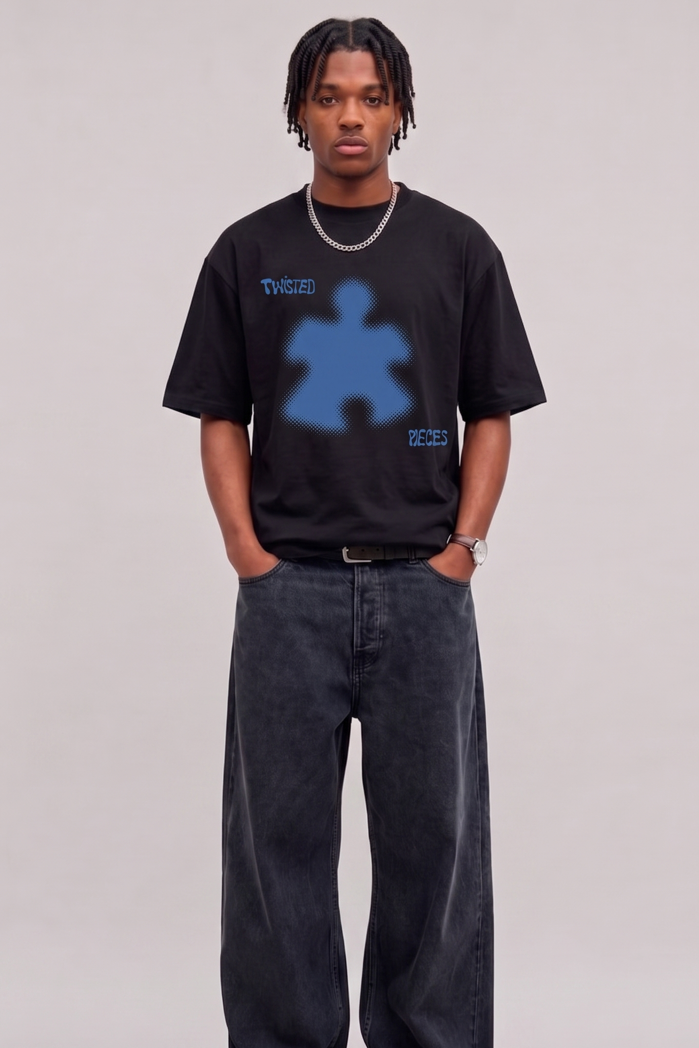Missing Piece T-shirt – Sort