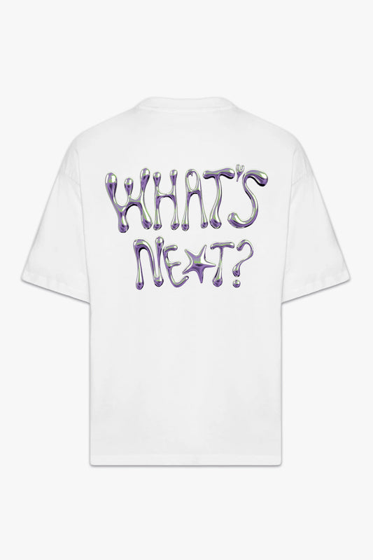 What's Next T-shirt – Hvid