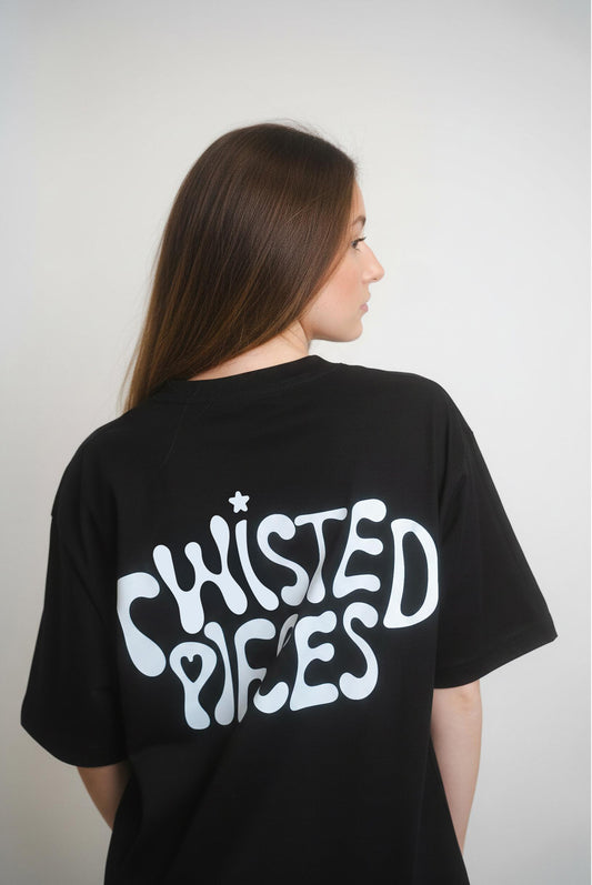 SIGNAURE TEE "BLACK"